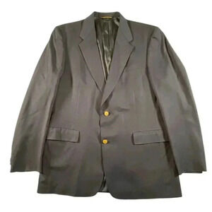 Hart Schaffner & Marx Gold Trumpeter Wool Blazer – Size 44L